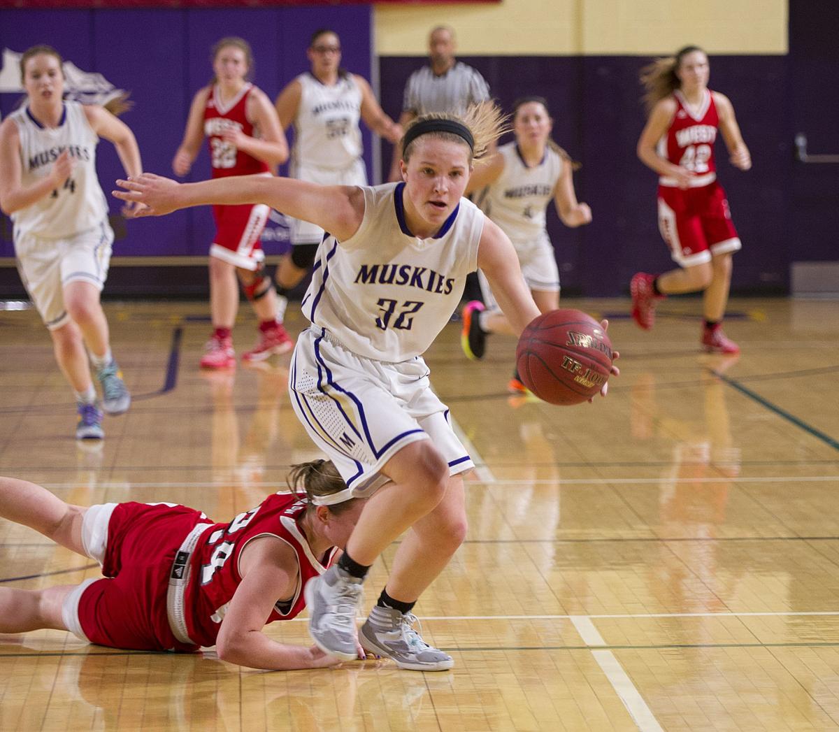 Girls Basketball Capsule Muscatine At Clinton High School
