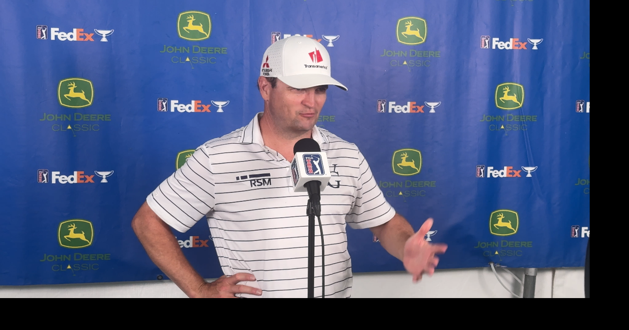 Zach Johnson talks about his second round at the John Deere Classic