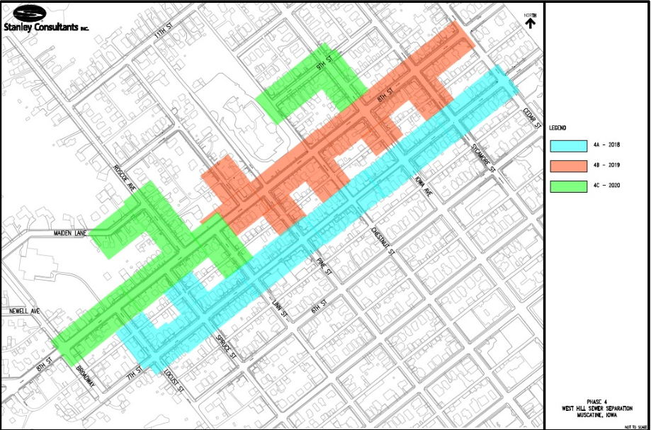 Muscatine to hold public meeting Thursday on sewer work to begin this month