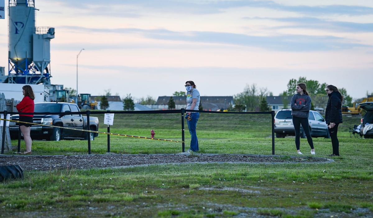 Blue Grass Drivein opening draws crowd, relief as state starts to reopen