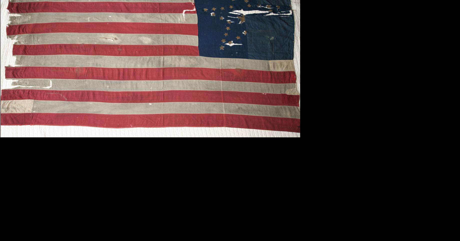 Memories of Muscatine: A flag from the Civil War