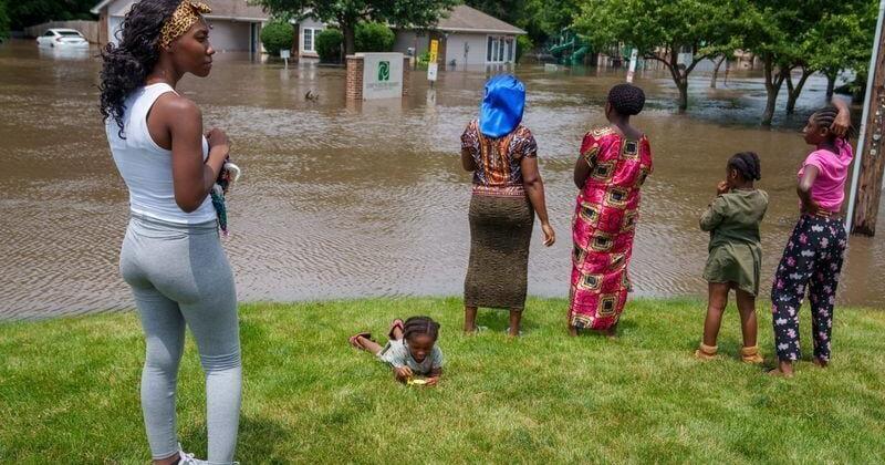 'Where do I go?' Flood-evacuated Des Moines area families gripped by uncertainty