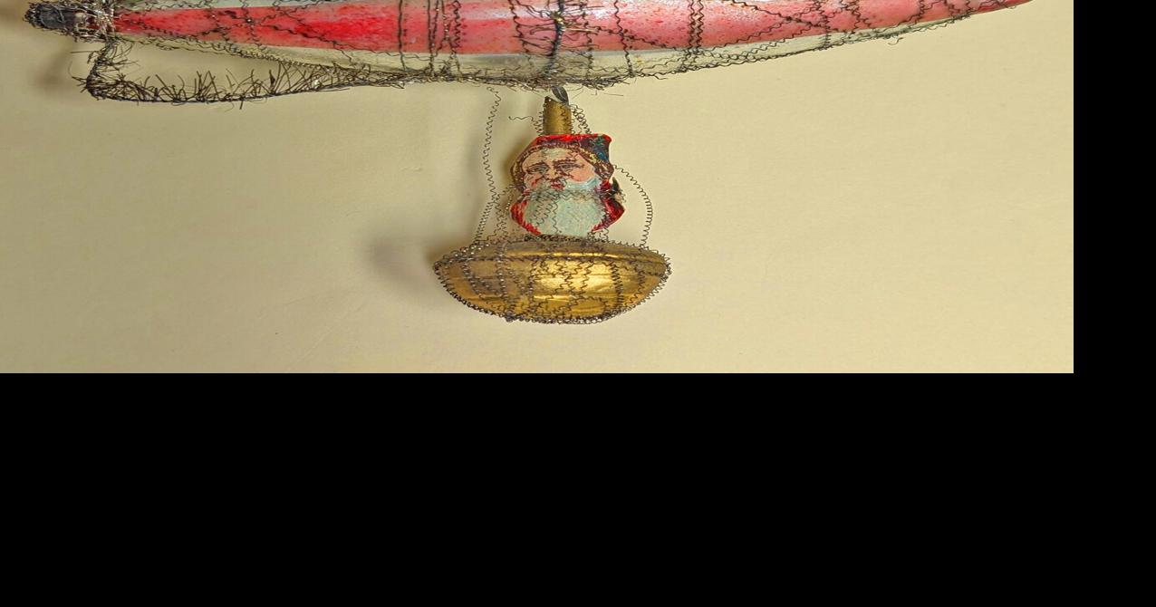 Memories of Muscatine: A Christmas glass zeppelin