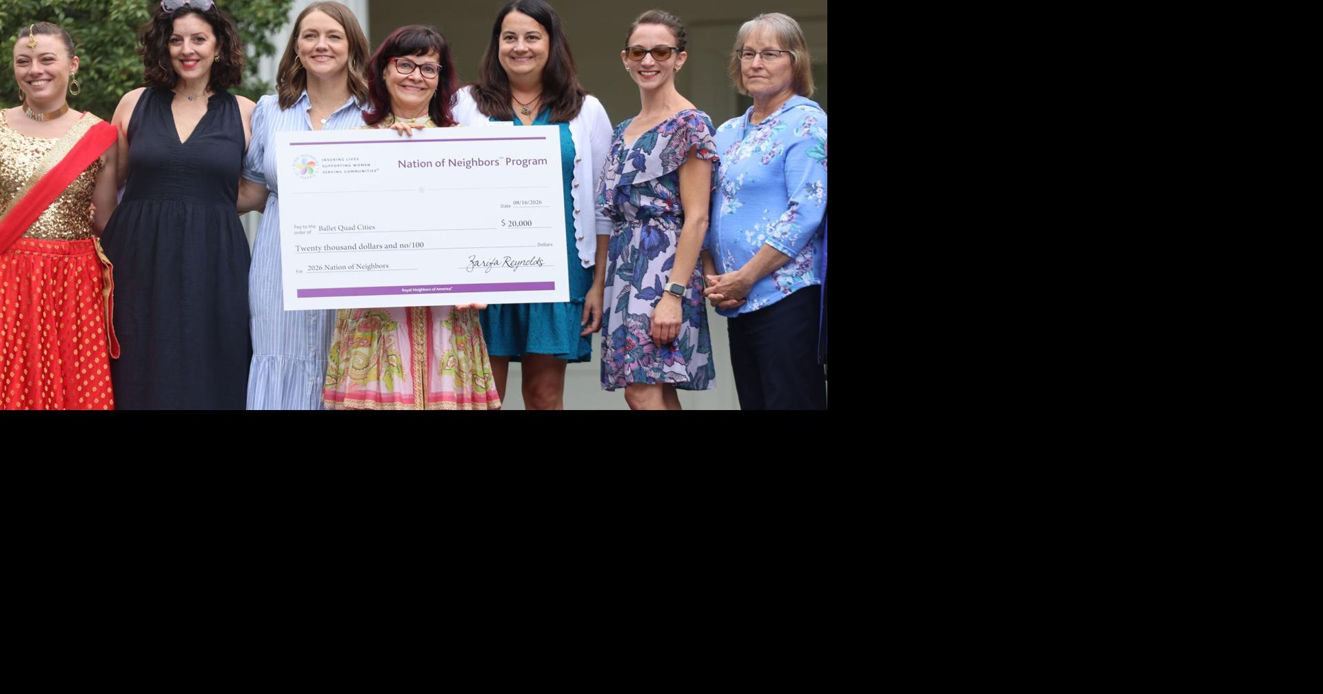 Ballet Quad Cities CEO Joedy Cook receives $20,000 award for leadership and impact
