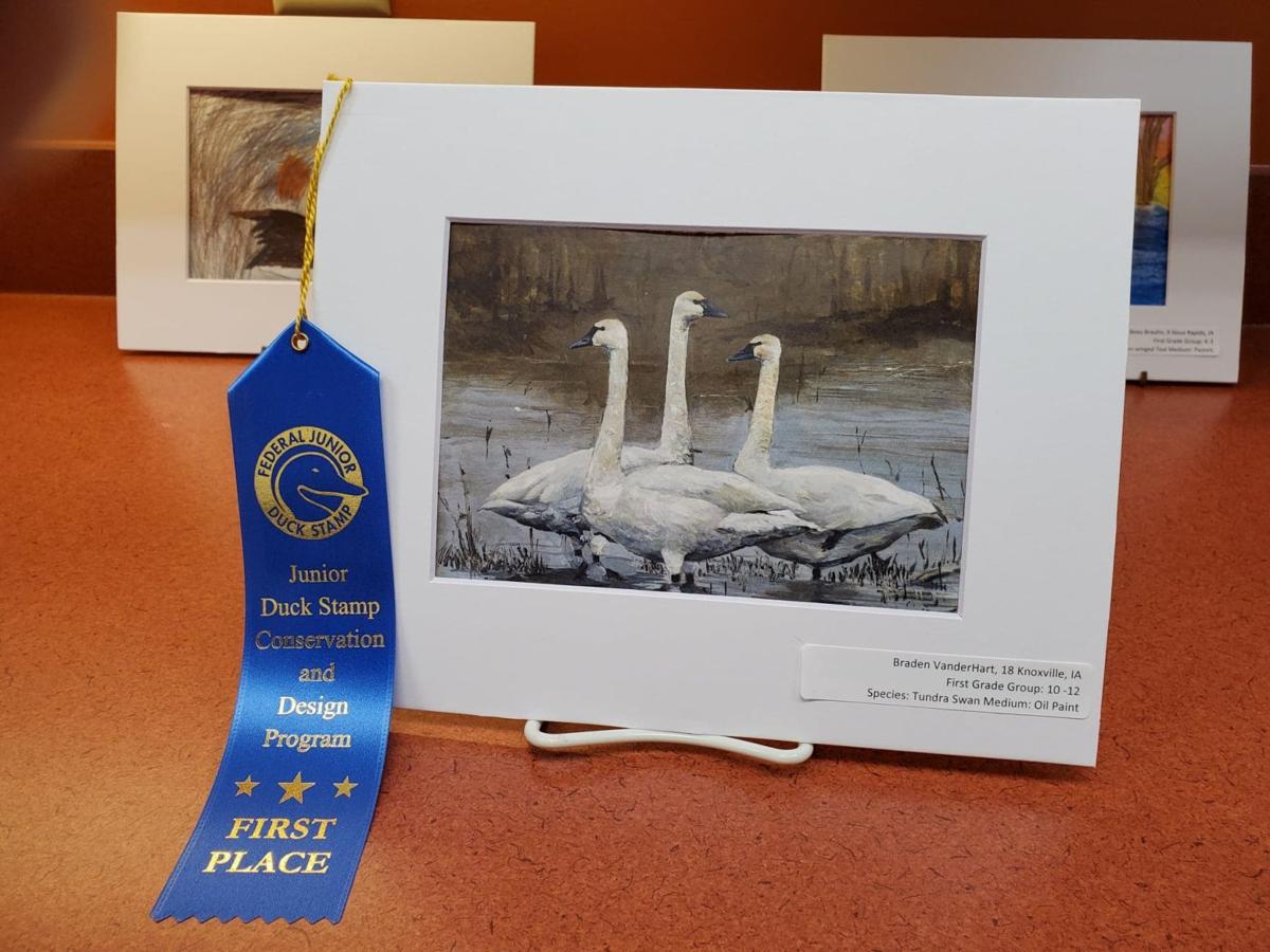 Several Muscatine students recognized as winners during 2023 Duck Stamp