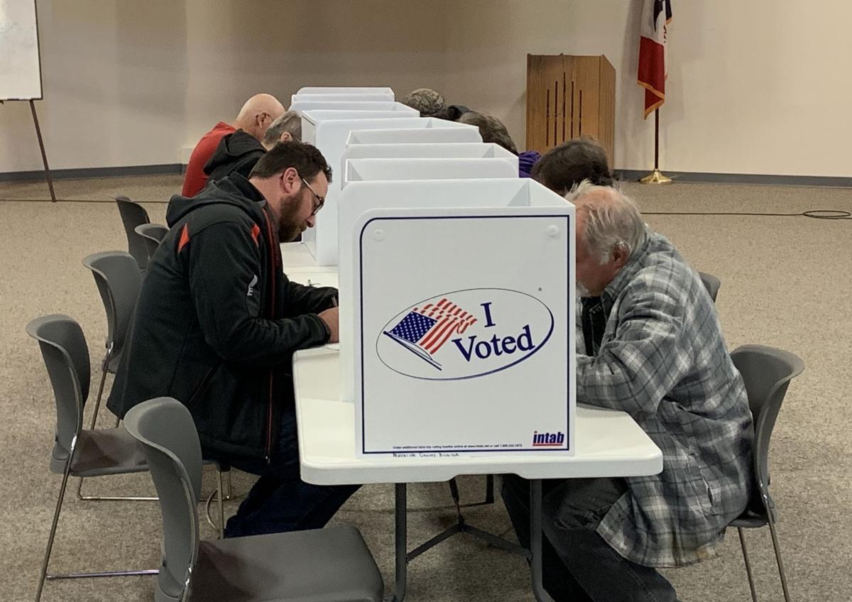 Early results show many close races in Muscatine County