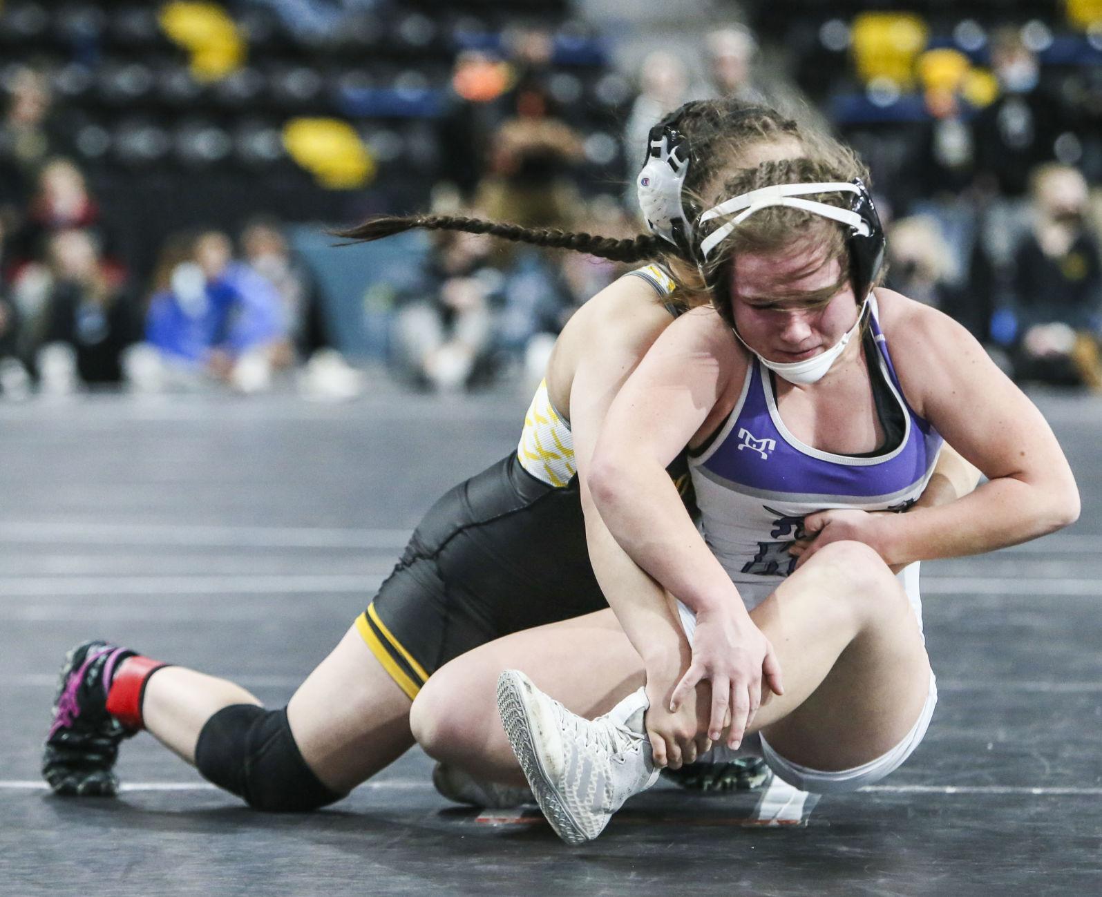 Photos Iowa Wrestling Coaches and Official Association's girls state
