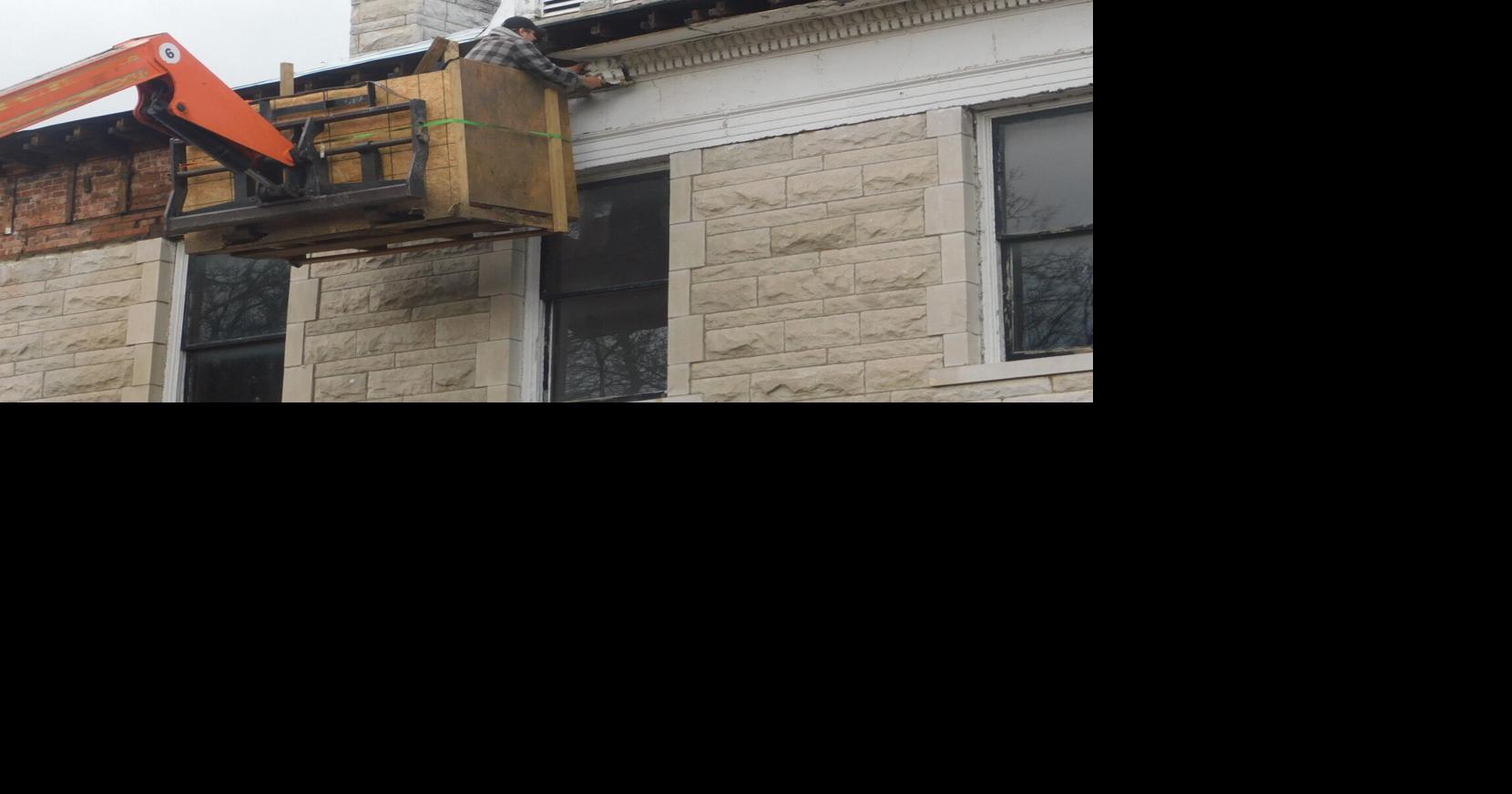 Fite mansion undergoing massive transformation. News