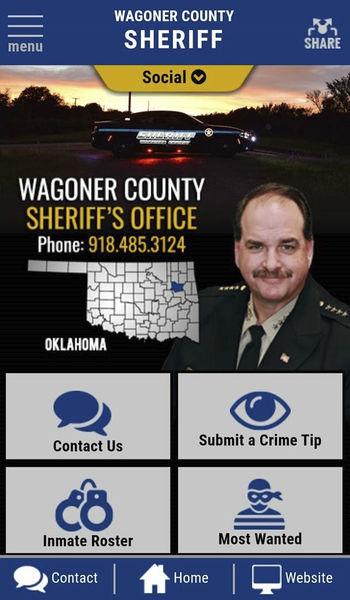 Wagoner County Sheriff Launches Website News Muskogeephoenix Com