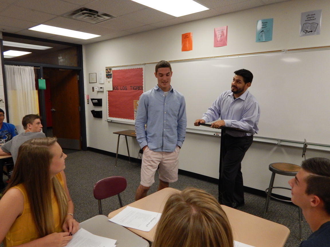 First day of school 2014 at Fort Gibson Gallery