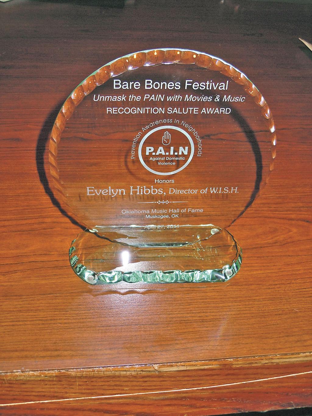 Advocate honored at Bare Bones event for work protecting women, children, Archives