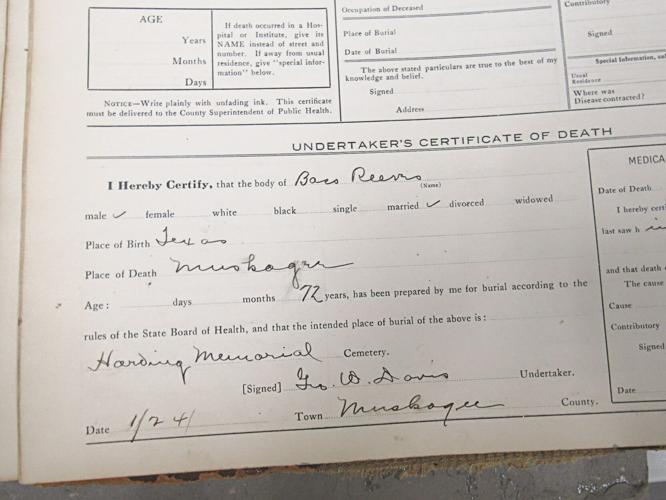 Old death certificate ledgers found in OKC | News ...