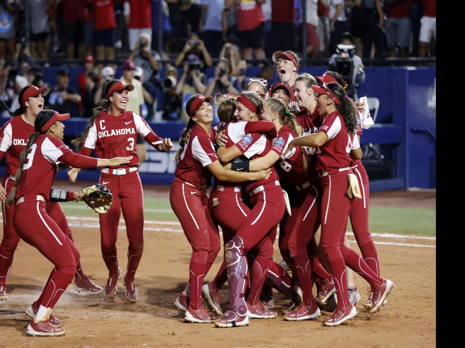 Ou Three-peat Ncaa Softball Women's College World Series Champions