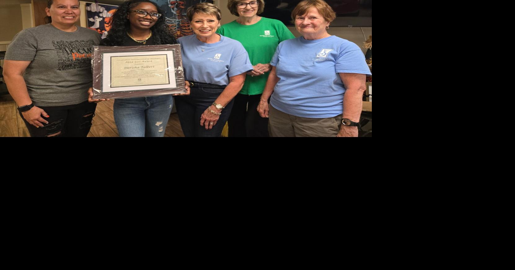 Derisha Talbert honored with Soroptimist International award ...