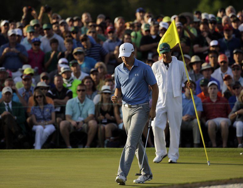 Spieth sets another Masters record, has 