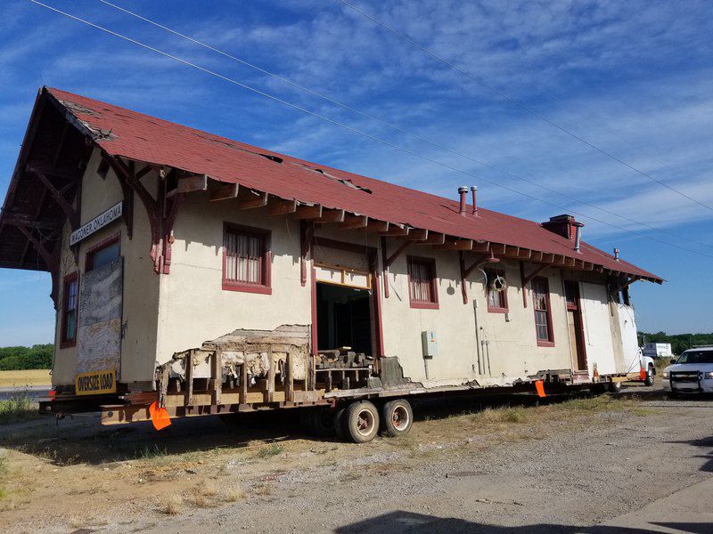 Historic Katy Depot moves News