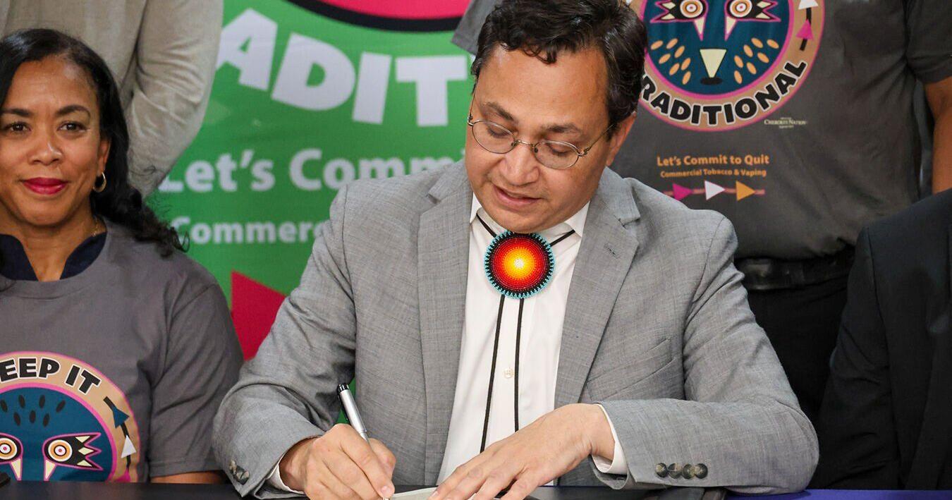 Cherokee Nation announces anti-vaping, anti-smoking effort - Vimarsana News