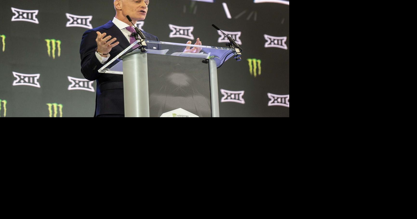 Yormark dodges Sorsby talk, announces Big 12 collab with Monster Energy