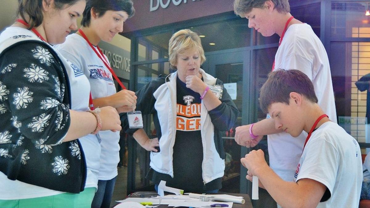 Students Participate In Aerogames Local News Muskogeephoenix Com