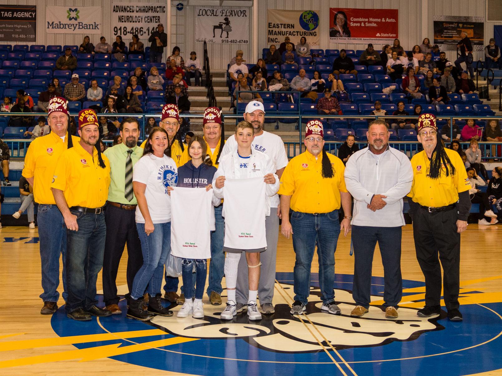 Hashmarks Haskell Boy Honored By The Shriners That Helped Him