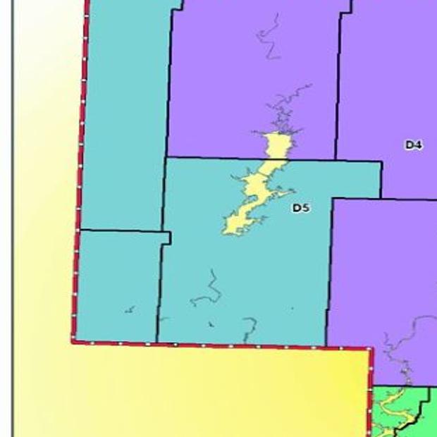Cherokee Nation Boundary Map Cherokees Pass Redistricting Plan | Archives | Muskogeephoenix.com