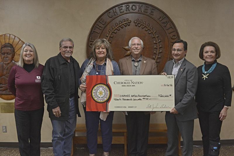 Cherokee Nation donates to provide scholarship News