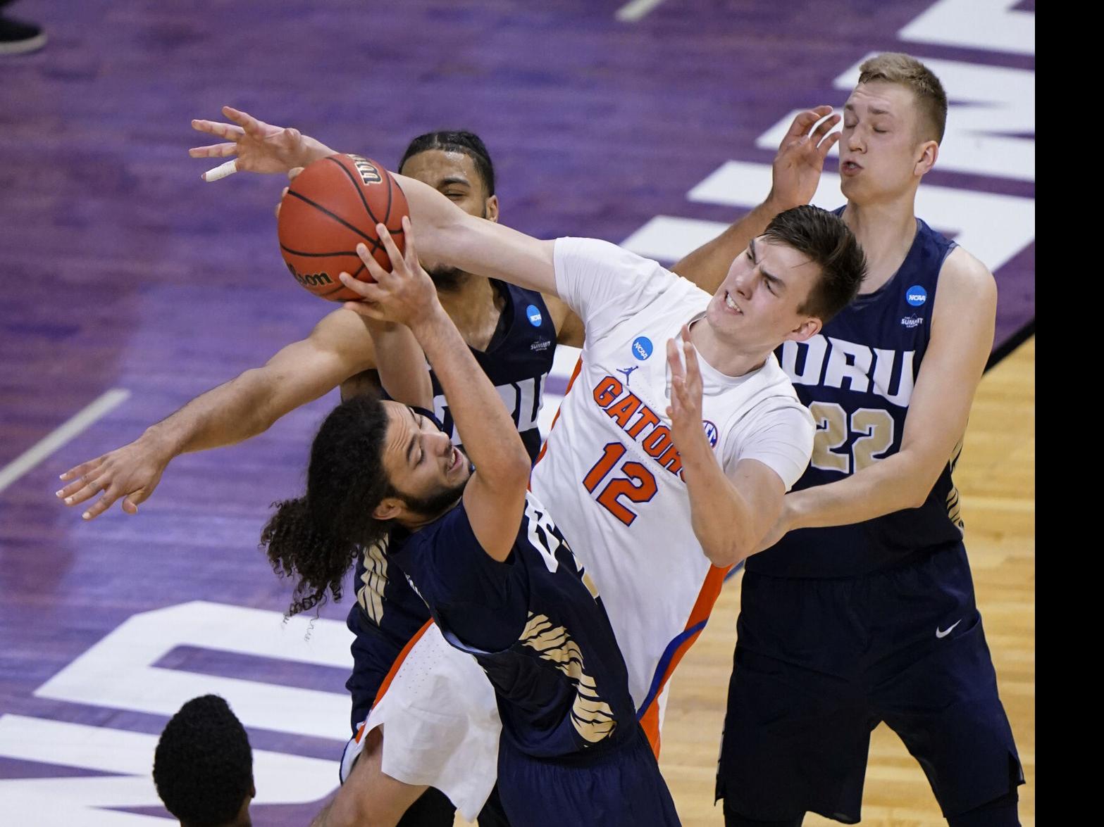 Sweet 16 bound: No. 15 seed Oral Roberts stuns Florida 81-78