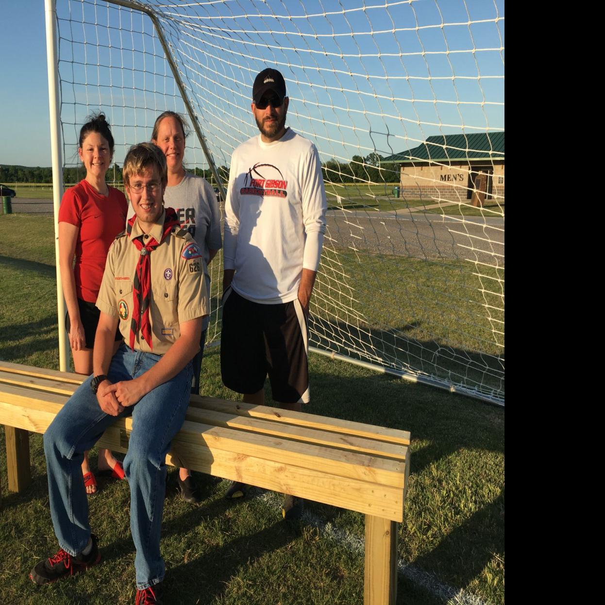 Boy Scout Supplies Benches For Fg Soccer Players Fort Gibson