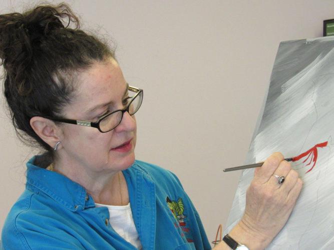 Nancy's Paint Palette a hit at Q.B. Boydstun Library News