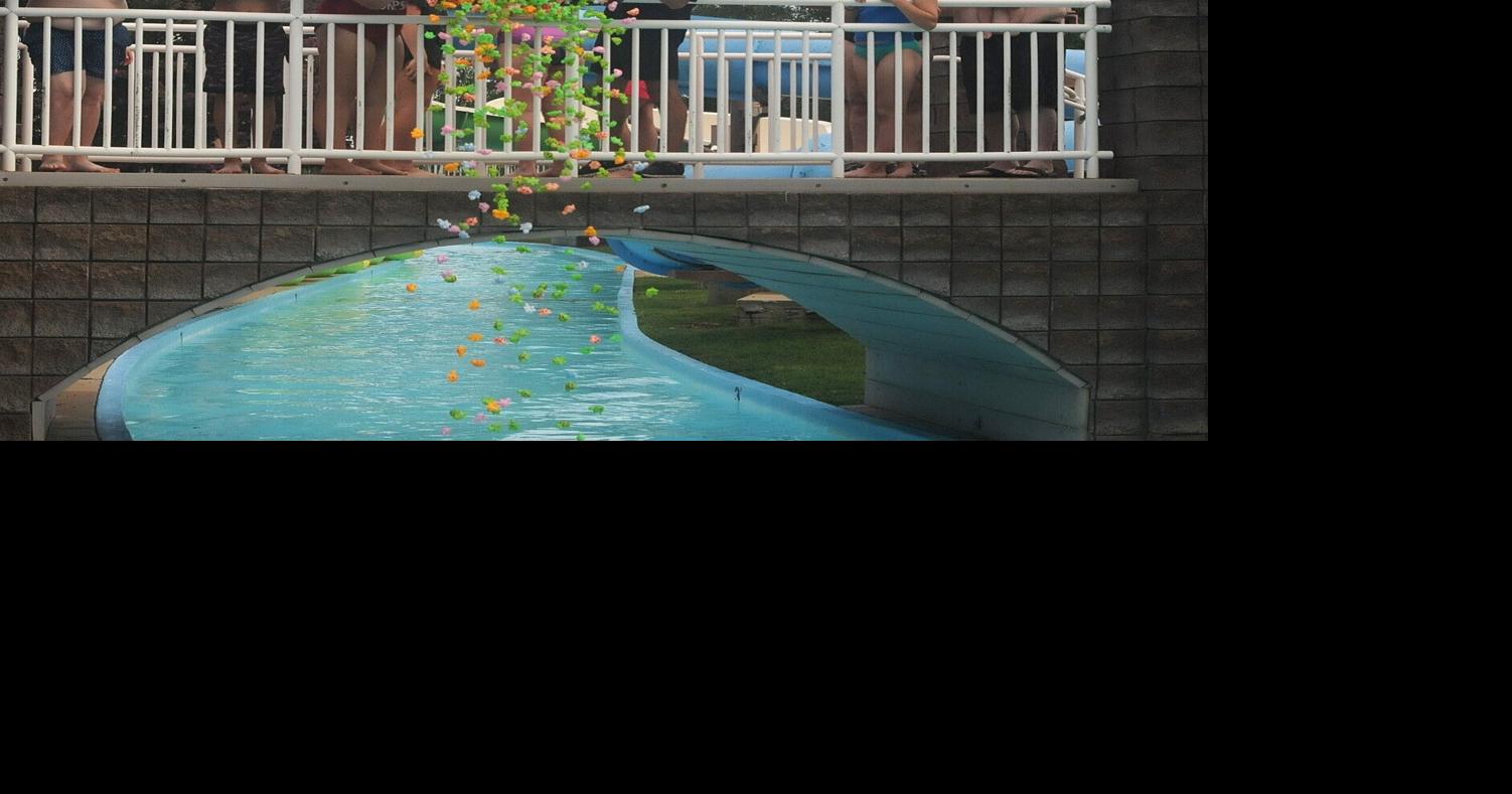Rubber duckies invade water park to benefit Youth Volunteer Corps