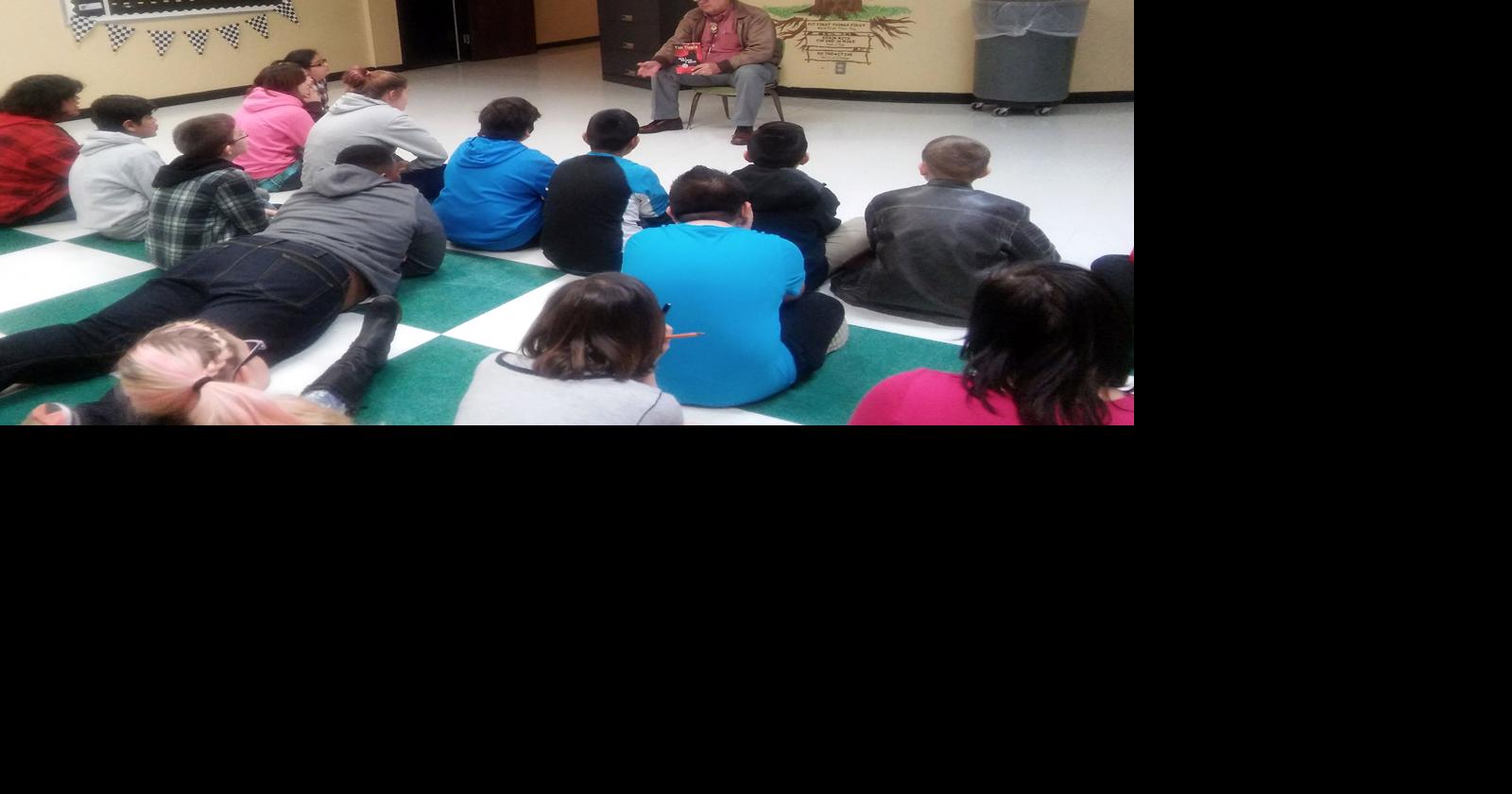 MUSKOGEE PUBLIC SCHOOLS: Author Tim Tingle visits Muskogee schools