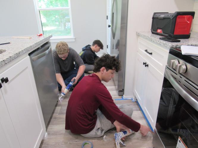 House built by Warner High School students up for sale