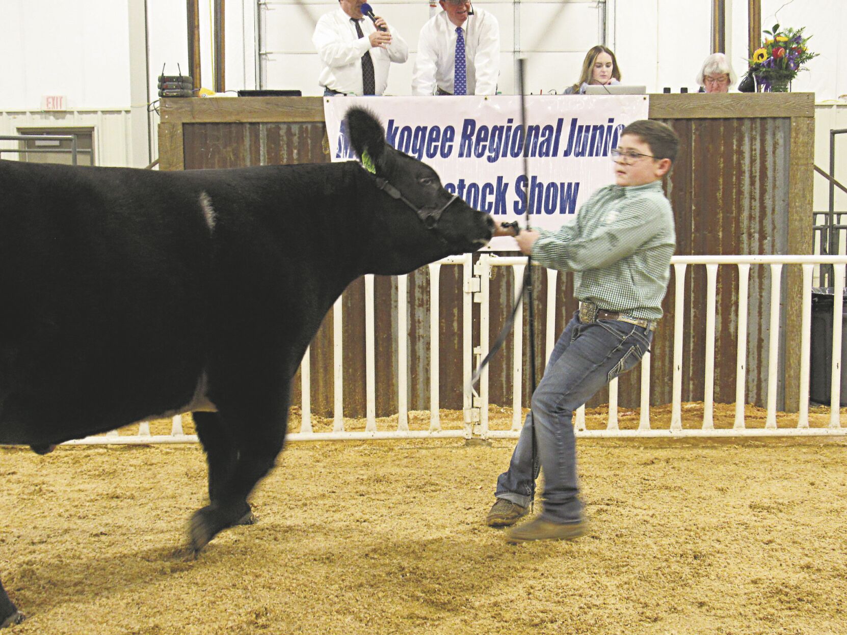 Livestock show premium auction nets 210 000 for competitors