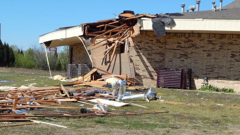 High Winds Damage Local Church 