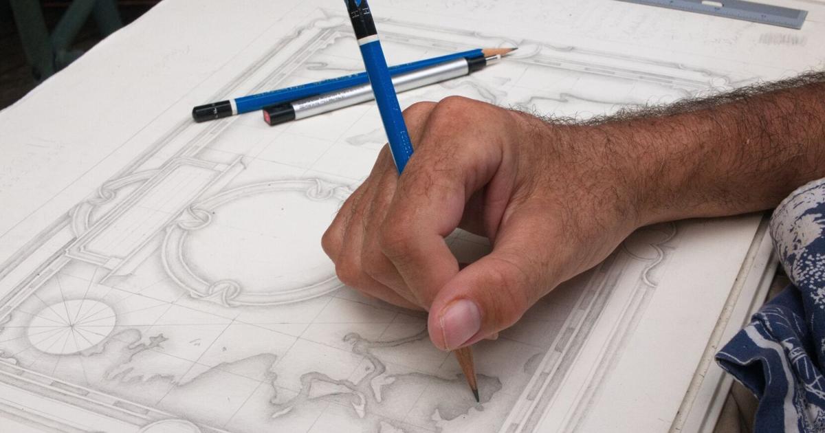 Kahshe Laker cottager creates graphite maps of Muskoka lakes