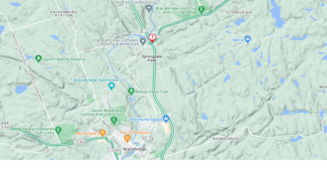 Highway 11 north lane reopens north of Bracebridge