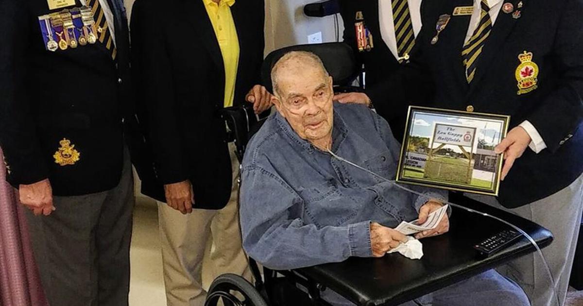 97-year-old veteran honoured at Callander Legion