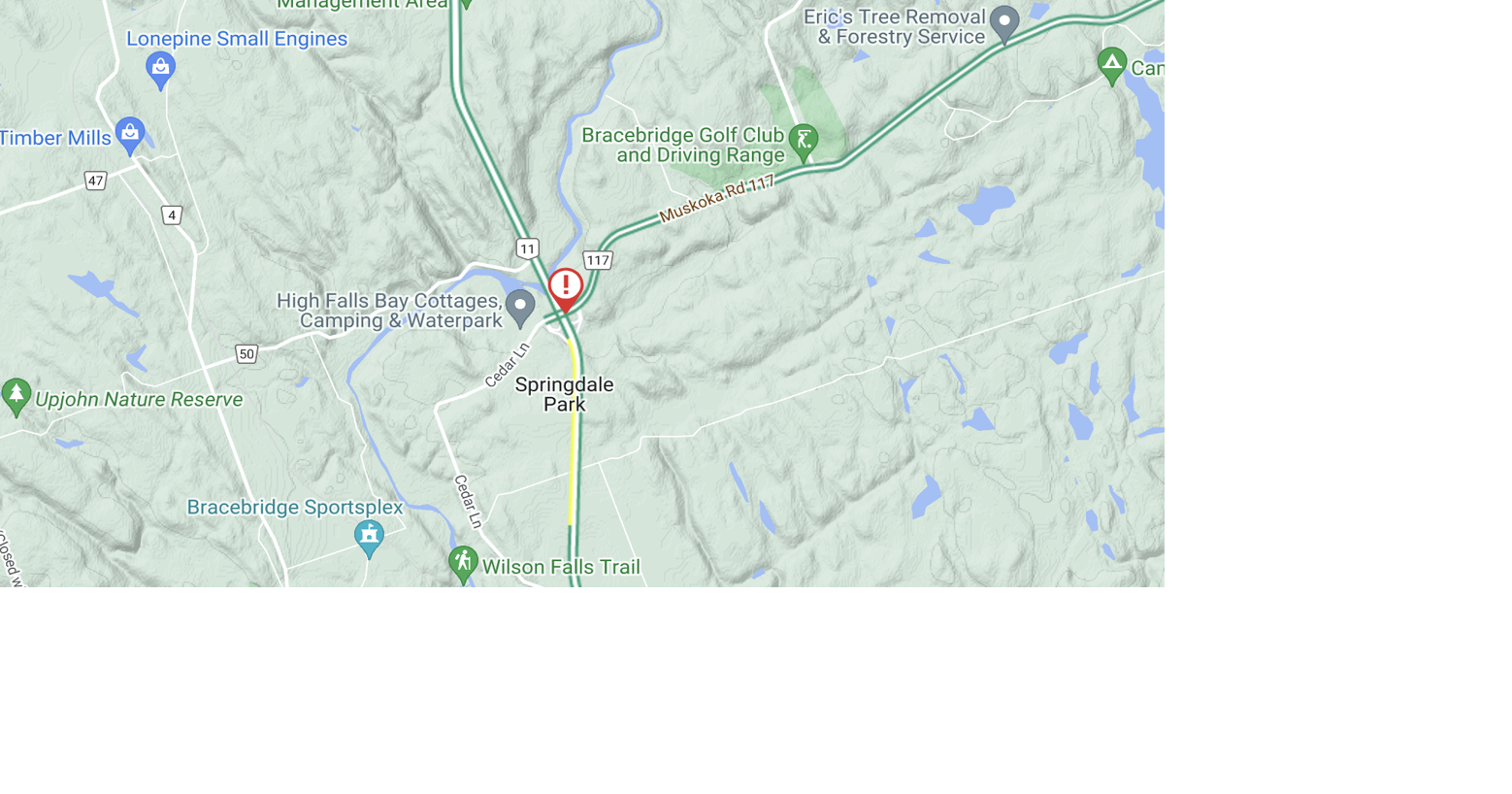 Highway 11 south lane reopens in Bracebridge