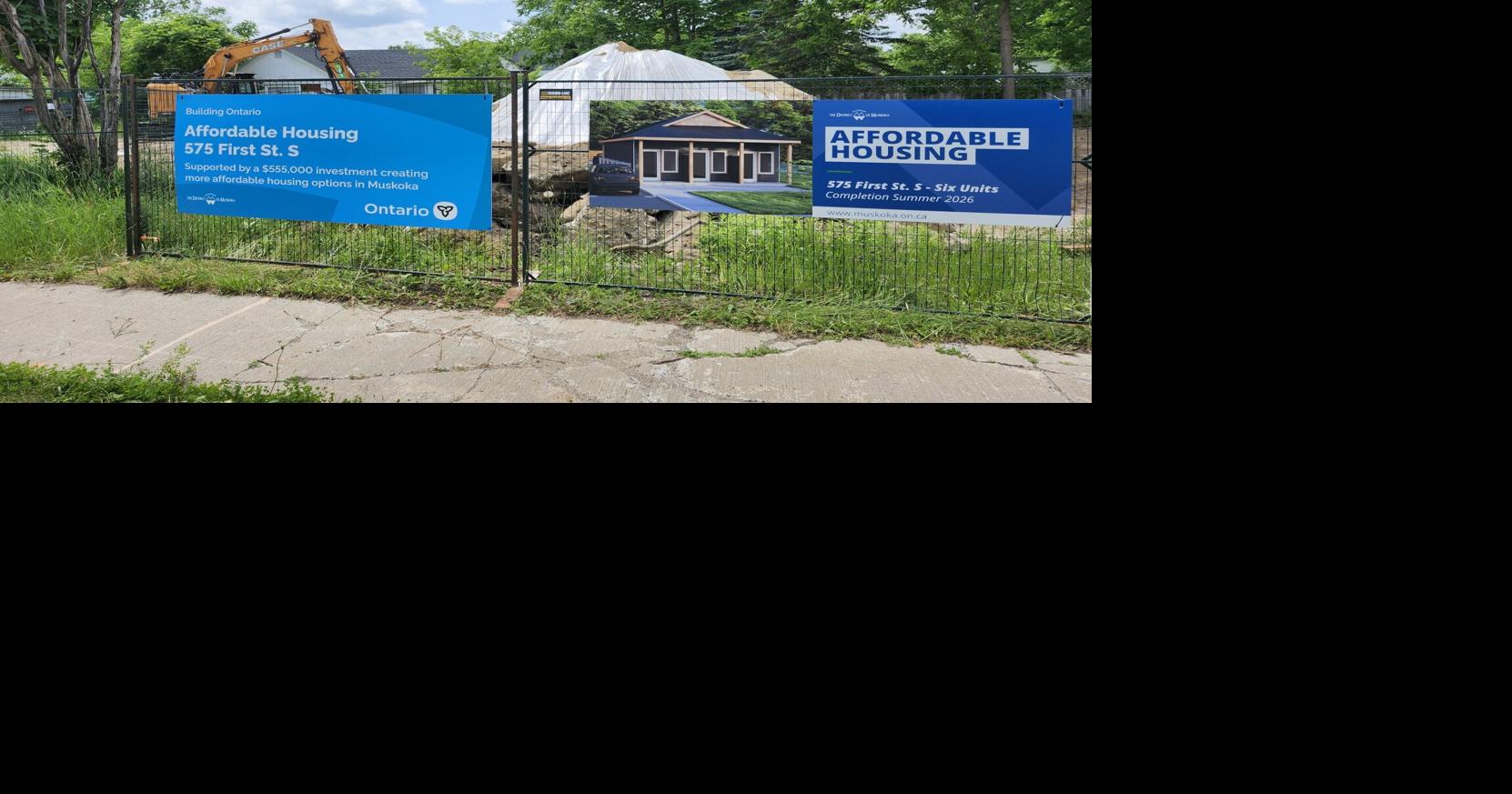 WHAT’S GOING ON HERE? District of Muskoka begins work on transitional housing in Gravenhurst