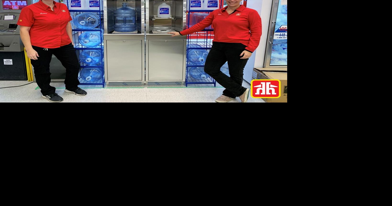Gravenhurst Home Hardware offers free water refills to Bracebridge