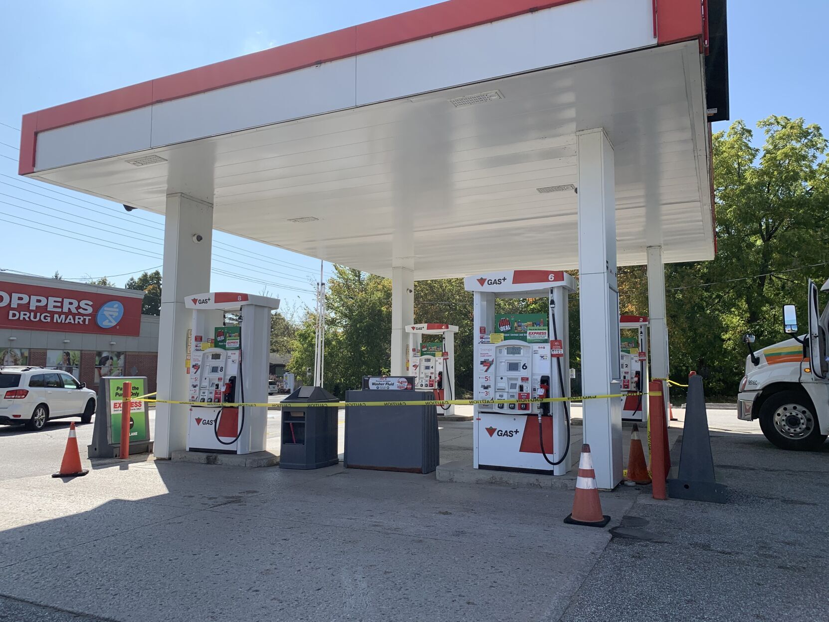 Canadian Tire gas bar closed in Gravenhurst for upgrades