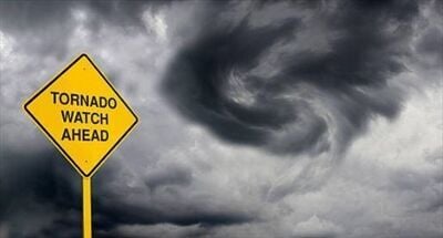 Tornado warning has ended for Bracebridge and Gravenhurst Sunday