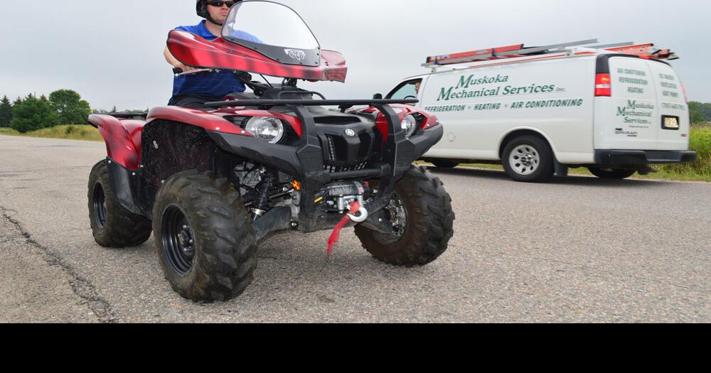 ATVs allowed on rural Bracebridge roads