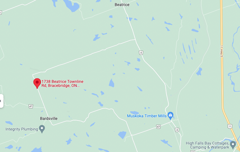 Flooding closes portion of Beatrice Townline Road Muskoka Lakes