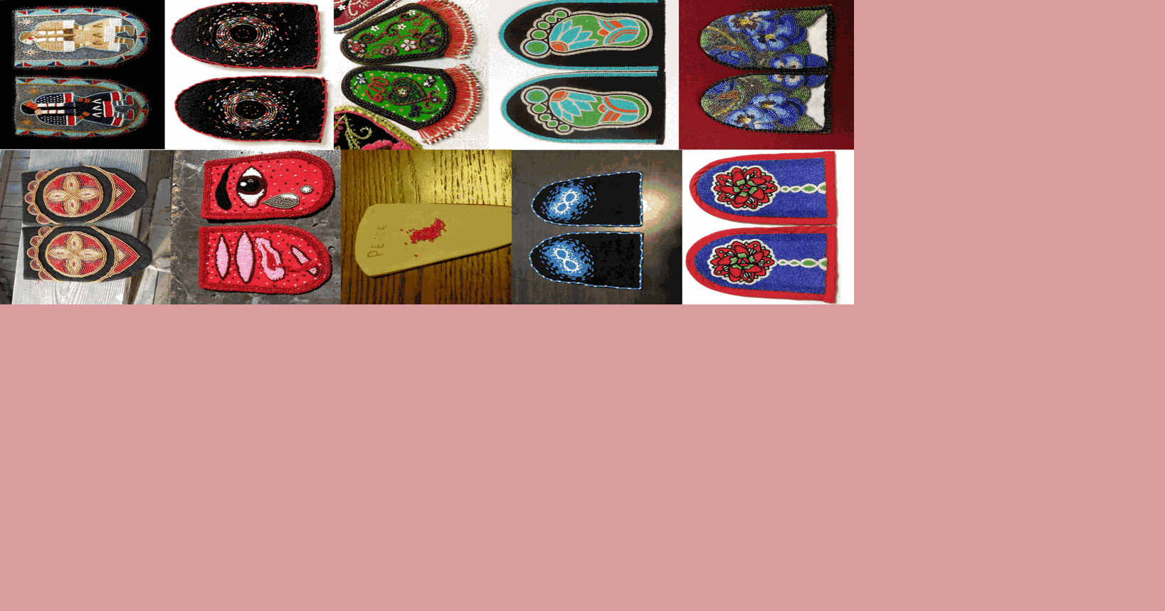 Beading for aboriginal social justice