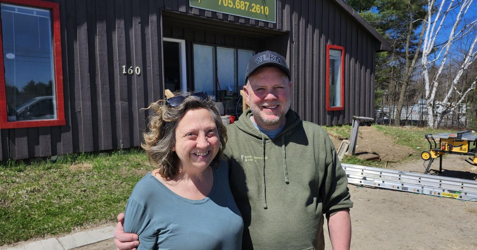 Minden couple opening mercantile store in Muskoka - Vimarsana News
