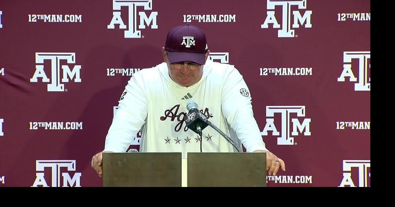 Watch: Texas A&M football team discusses loss to Kentucky