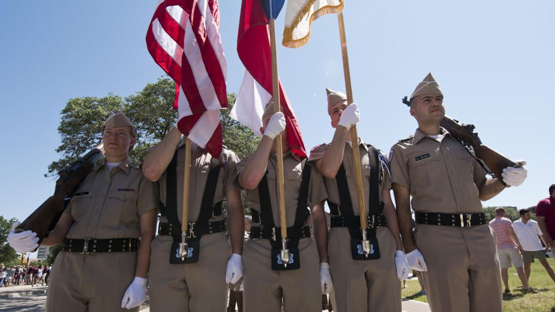 Two Texas A&M Corps of Cadets units will be reactivated Friday Campus