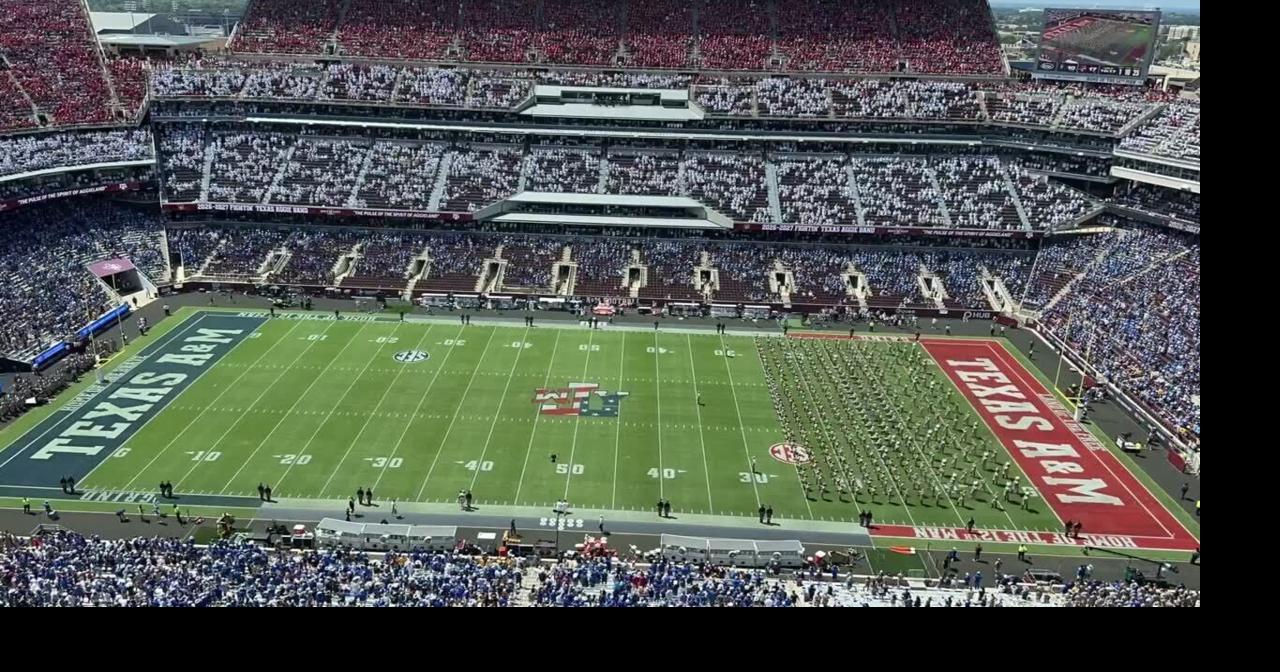 Watch: Time-lapse of Aggie Band's halftime performance vs. Arizona State