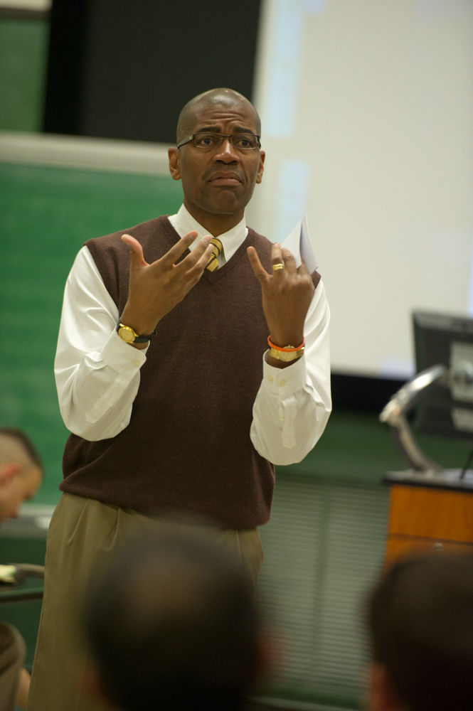 Dropping science: A&M sociology professor doubles as campus rapper ...